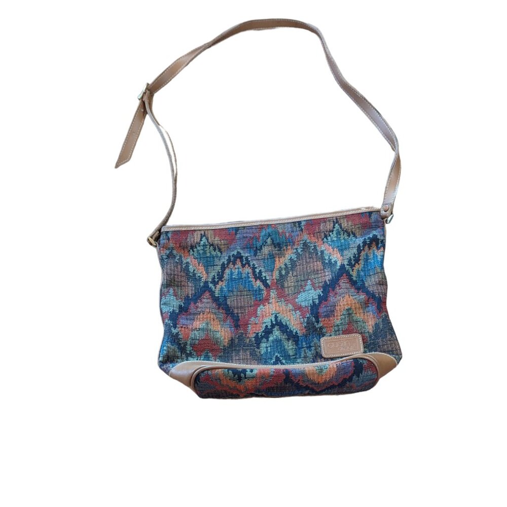 Austin Designs Multicolor Designs Fabric Purse